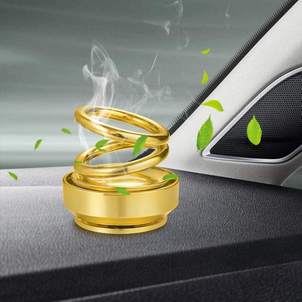 Air Freshener New Double Ring Rotating Suspension - DiyosWorld