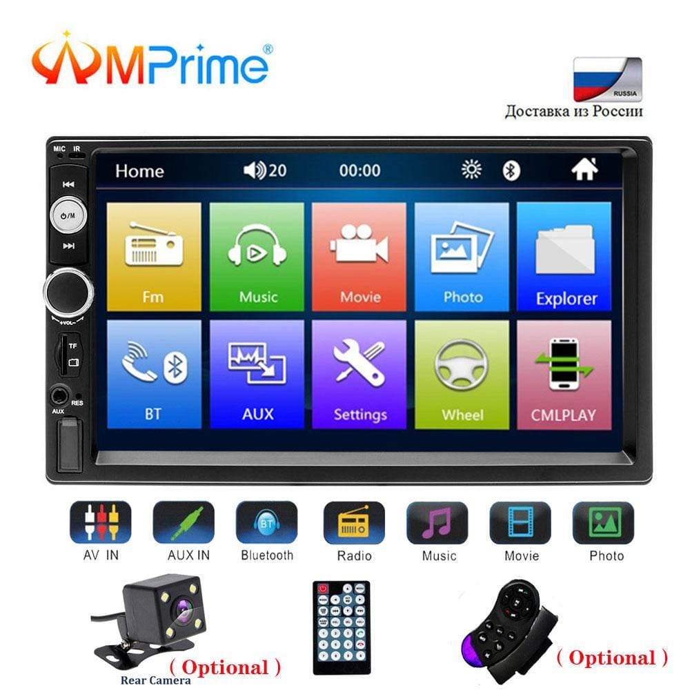 Car Multimedia Player AMPrime Universal 2 din Car Multimedia Player - DiyosWorld