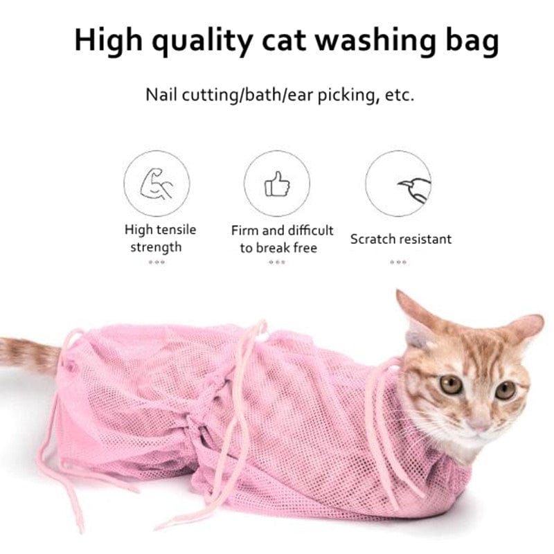 Cat Grooming Multi-functional Pet Grooming Bath Bag - DiyosWorld