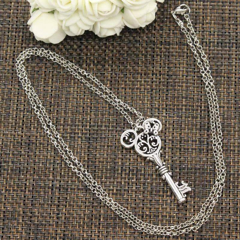 Chain Necklaces Key Choker Pendant Necklace - DiyosWorld