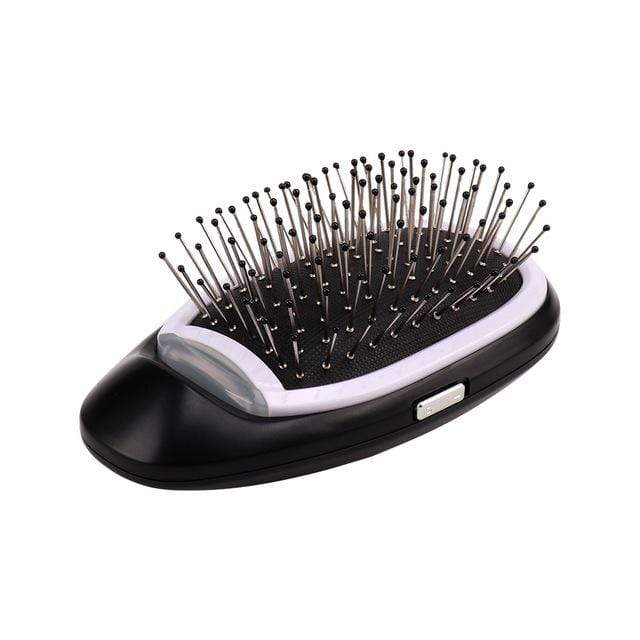 Combs FRIZZ-FREE™ Ionic Hair Brush Black - DiyosWorld
