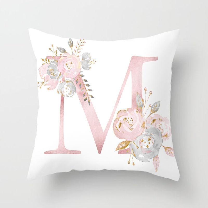 Cushion Cover Pink Love Decorative Pillow Cushion Covers - DiyosWorld