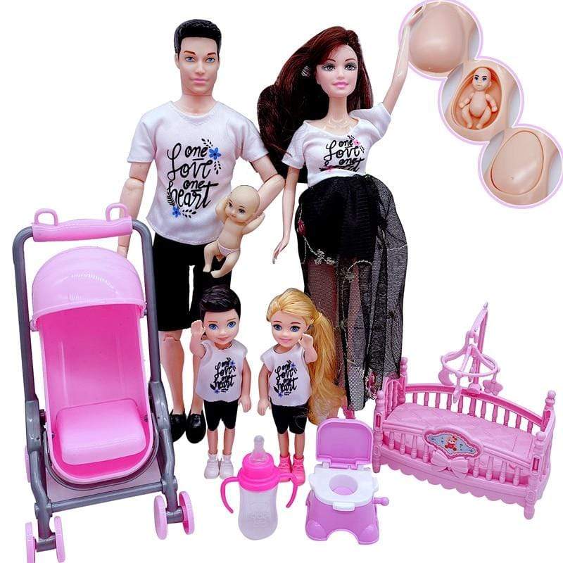 Dolls Happy Family Doll Set Doll Set A - DiyosWorld