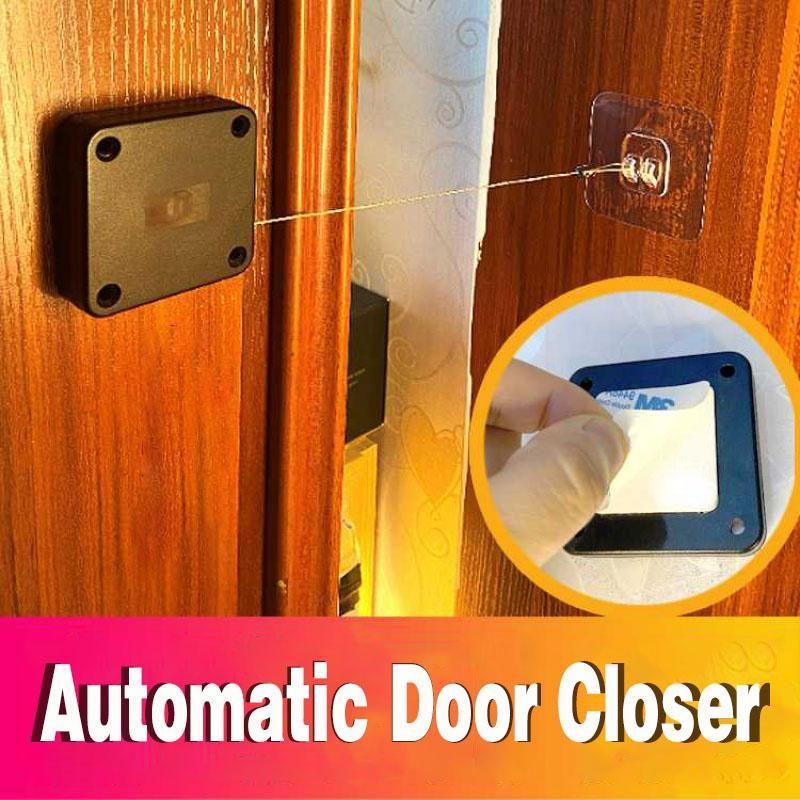 Door Closers DIYOS™ Punch-free Automatic Sensor Door Closer - DiyosWorld