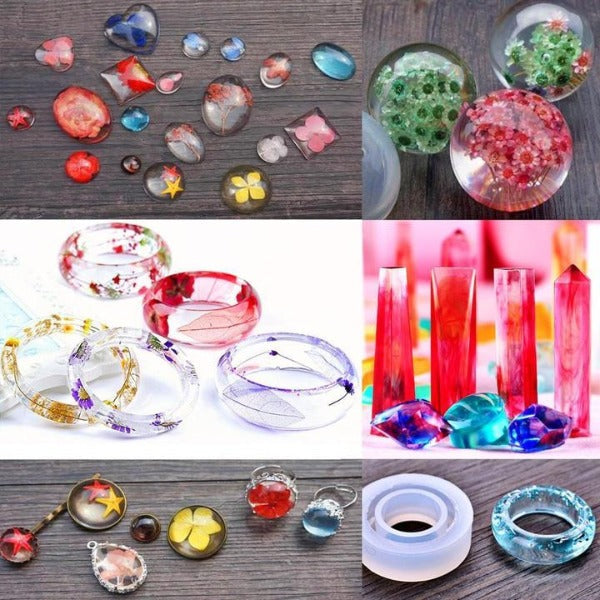 Jewelry Tools & Equipments DIYOS™ DIY Crystal Mold Kit [83 Pcs] - DiyosWorld