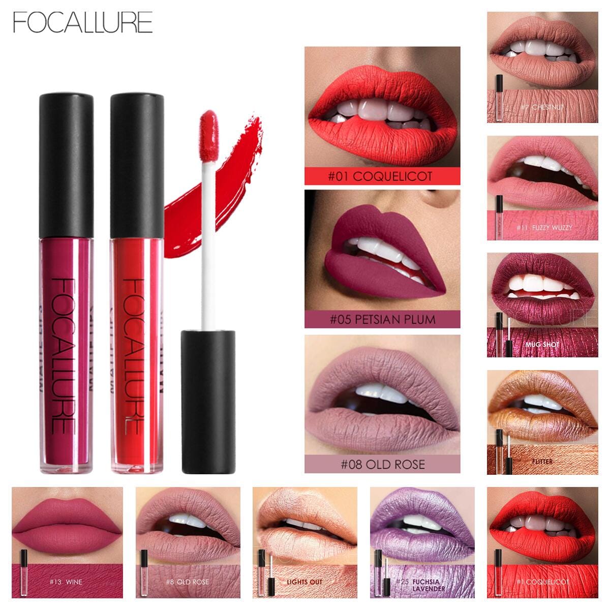 Lipstick Color Cream Texture Lipstick Waterproof - DiyosWorld