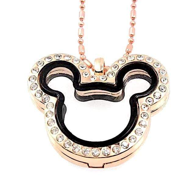 Pendants Luxury Floating Charms Magnetic Necklace [50% OFF+ FREE Worldwide Shipping] Rose Gold With Charms - DiyosWorld