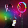 Photographic Lighting RGB Selfie Pro™ Ring Light Kit - DiyosWorld