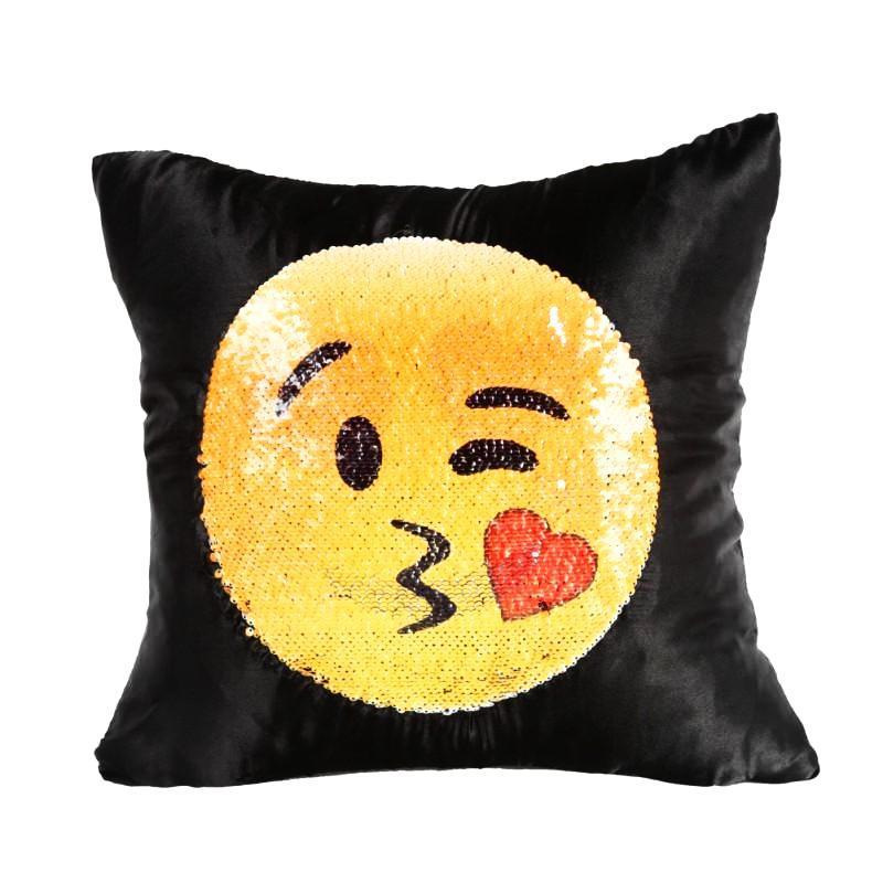 Pillow Case Expression Changing Emoji Pillow Case - DiyosWorld