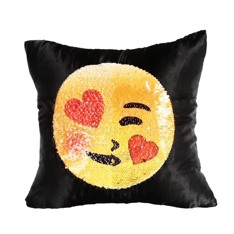 Pillow Case Expression Changing Emoji Pillow Case - DiyosWorld