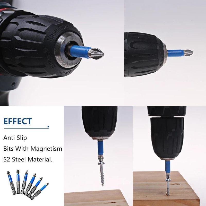 Screwdriver Magnetic Anti-Slip Drill Bit Head Screwdriver (10PCS) - DiyosWorld
