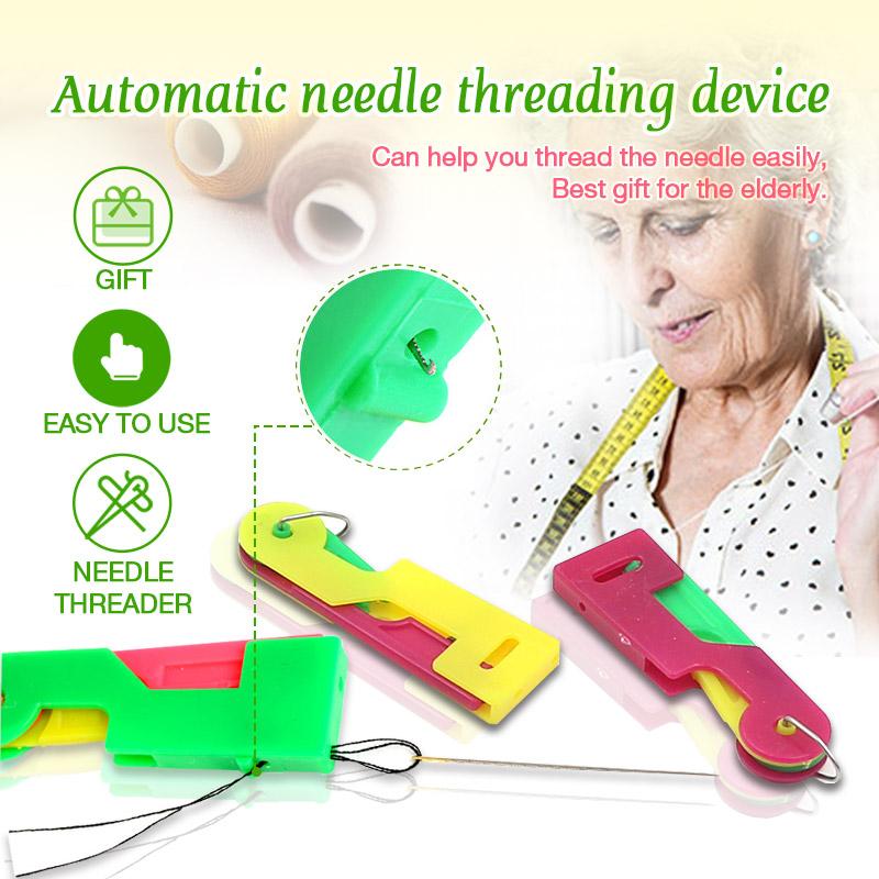 Sewing Tools & Accessory Premium Automatic Needle Threader 3Pcs - DiyosWorld