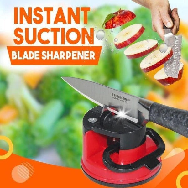 Sharpeners SMARTSAFE™ Suction Knife/Tool Sharpener Red - DiyosWorld