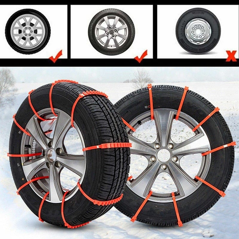 Snow Chains DIYOS™ Reusable Anti Snow Chains Of Car - DiyosWorld