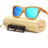 Sunglasses Bamboo Hanndmade Retro Vintage Wooden Sunglasses - DiyosWorld
